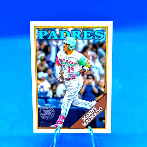 2023 Topps Series 1 - 1988 Topps Baseball Manny Machado #T88-47 - Picture 1 of 3